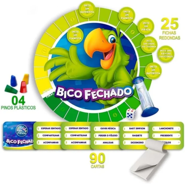 Jogo Bico Fechado