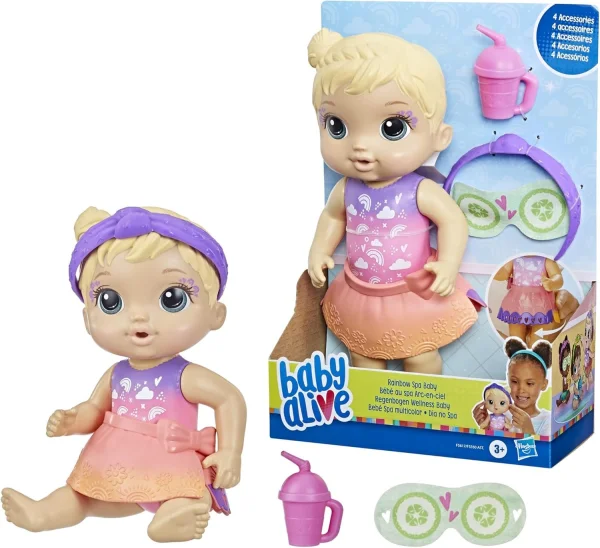 Boneca Baby Alive Dia no Spa