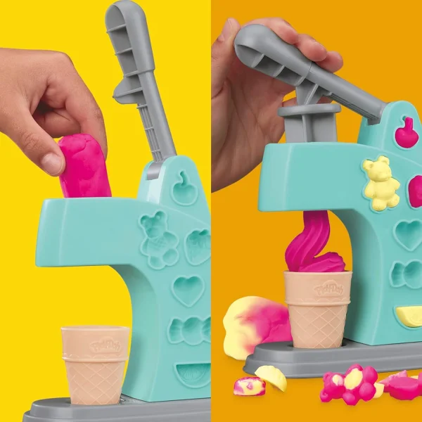 Massinha de Modelar Play-Doh Mini Sorveteria Divertida