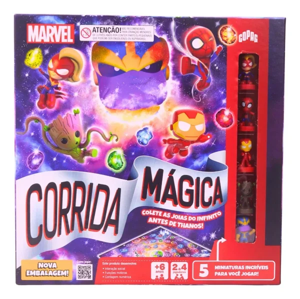 Jogo Corrida Mágica Marvel
