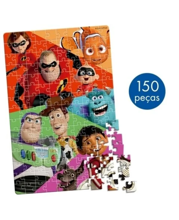 Quebra Cabeça 150 Peças Pixar