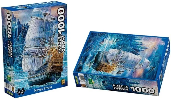 Quebra-cabea 1000 peas Navio Pirata