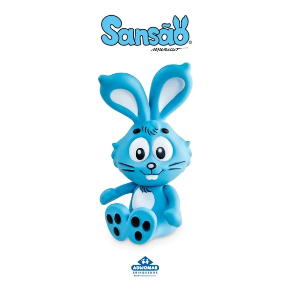 Boneco Coelho Sanso Grande, Mascote Da Mnica 31cm