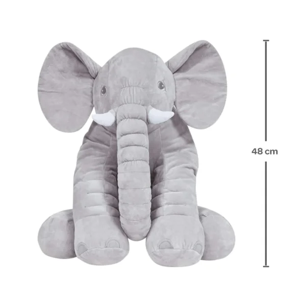 Elefante Gigante Pelcia Buba - Cinza
