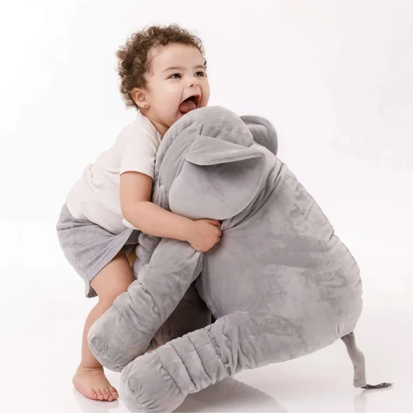Elefante Gigante Pelcia Buba - Cinza