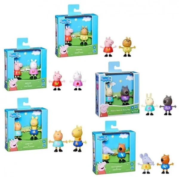 Figura Peppa Pig Melhores Amigos - SORTIDO