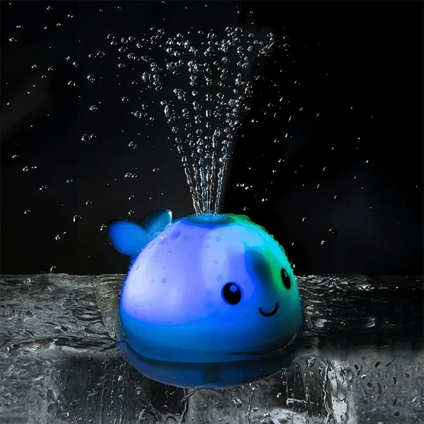 Baleia Azul Esguicha gua