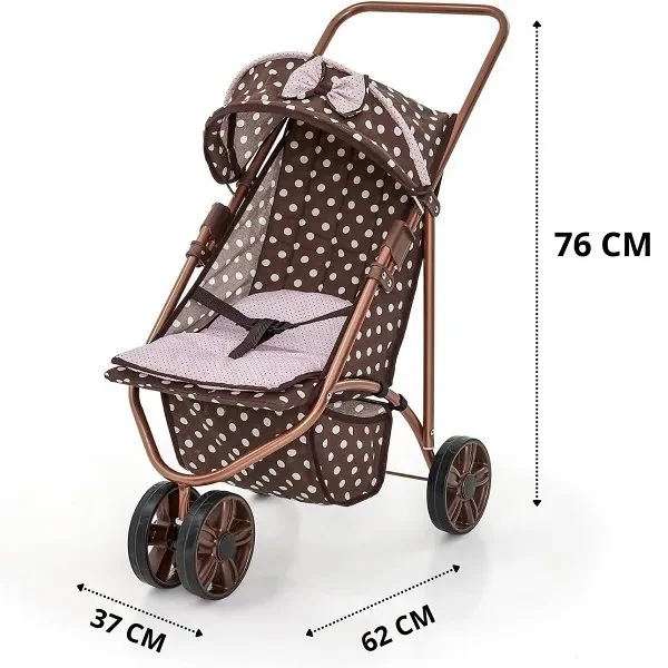 Carrinho de Boneca Milano Premium