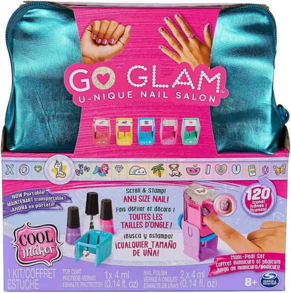 Kit U-Nique Para Unhas Emerging Channel Go Glam