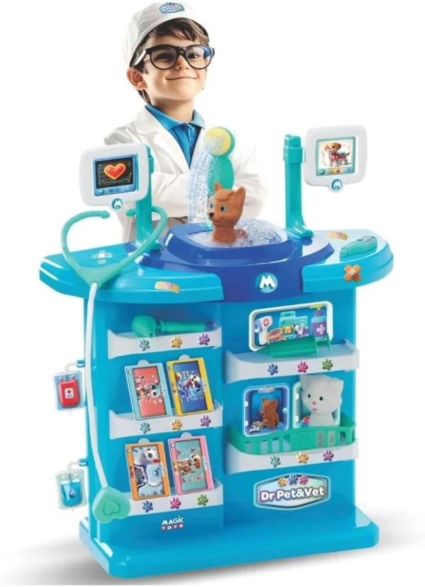 Veterinrio Infantil Dr. Pet com Acessrios Cachorrinho