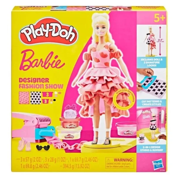 Massinha Play Doh Barbie Desfile de Moda