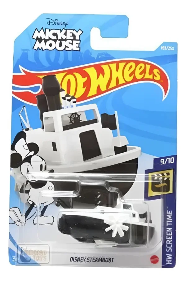 Hot Wheels Raro -disney Steamboat - Mickey Mouse