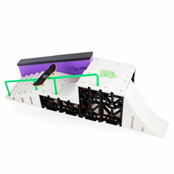 Tech Deck Skate De Dedo E Rampa Nyjah Huston Skatepark Sunny