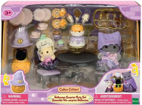 Conjunto Sylvanian Familes festa surpresa de Halloween