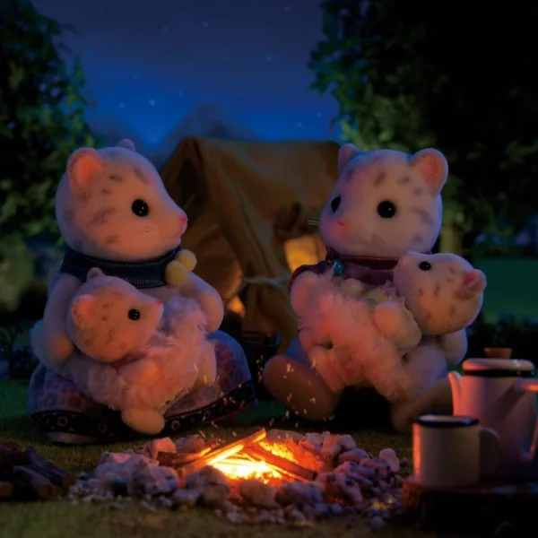 Sylvanian Families Famlia dos Leopardos da Neve