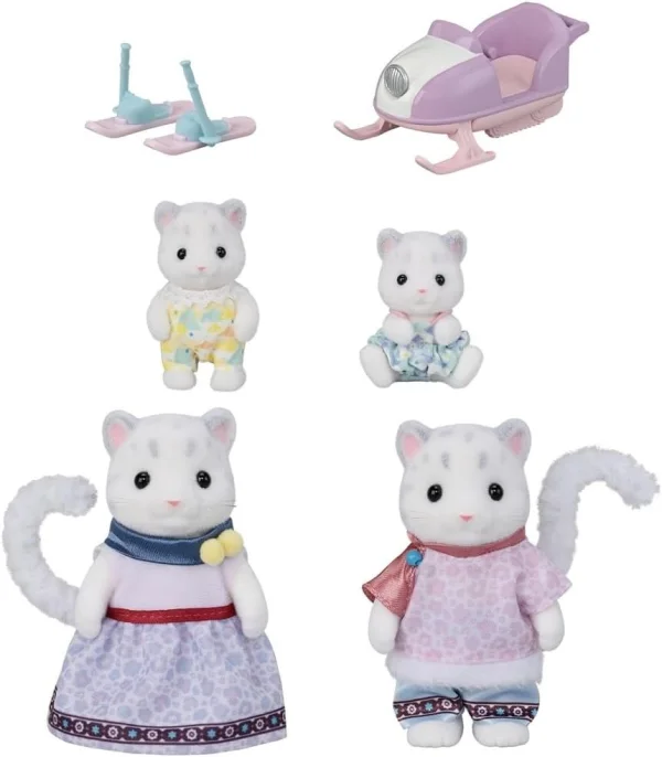 Sylvanian Families Famlia dos Leopardos da Neve