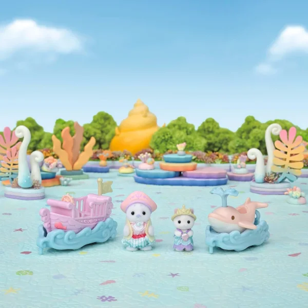 Conjunto Sylvanian Families Atrações do Parque de Diversões - Surfando nas Ondas
