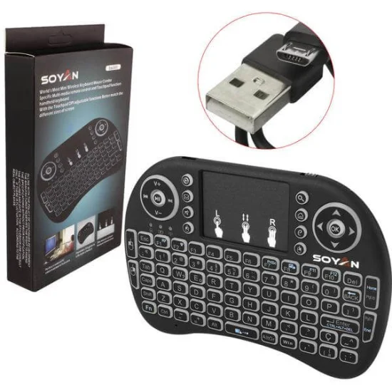 Mini Teclado Touchpad Wireless Usb
