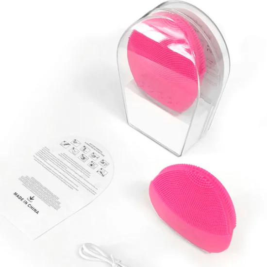 Esponja eltrica de limpeza de pele facial massageadora