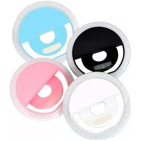 Luz Selfie Ring Light Clipe Anel Led Flash Celular Universal