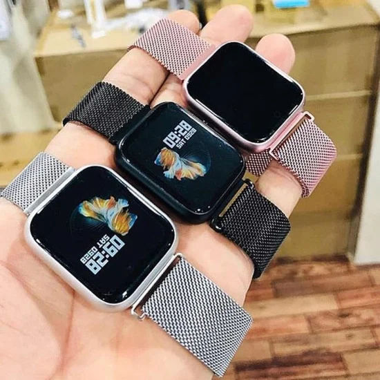 Relgio Smartwatch P70 com 2 pulseiras