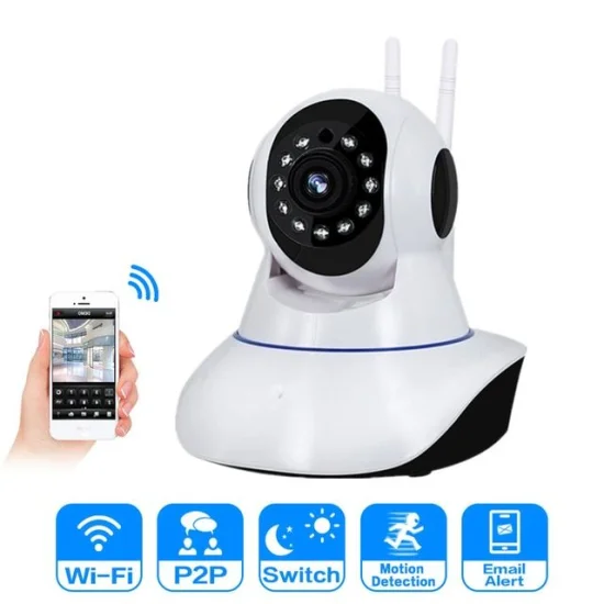 Cmera IP Sem Fio Baba Eletrnica Rob HD Wi-fi