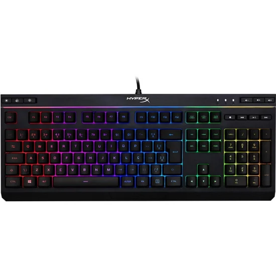 Teclado USB Gamer HyperX Alloy Core RGB ABNT2 HX-KB5ME2 HyperX