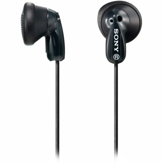 Fone de ouvido preto E9LPBC Sony BT