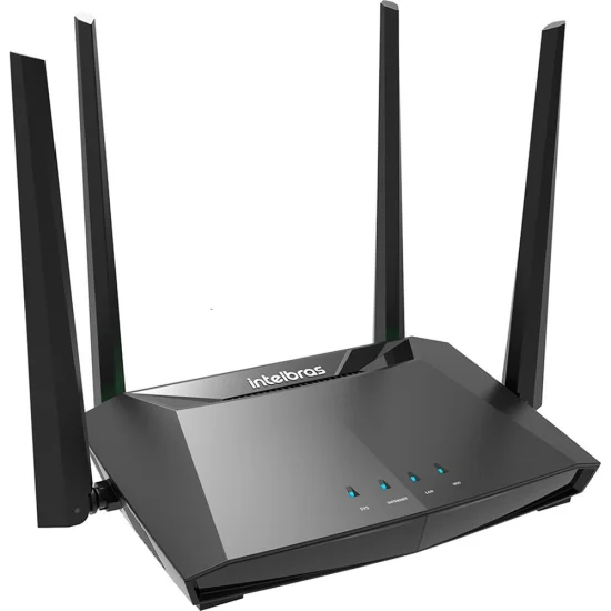 Roteador wireless 4 portas Gigabite Dual Band AC1200 RG1200 Intelbras