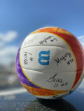 Sorteio Bola de V�lei autografada pelo time SESI V�lei Bauru Campe�s da Copa do Brasil