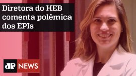 Diretora do Hospital Estadual comenta pol�mica dos EPIs