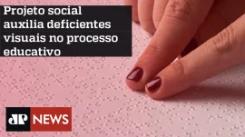 Projeto social auxilia deficientes visuais no processo educativo