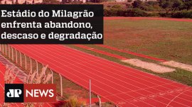 Est�dio do Milagr�o enfrenta abandono, descaso e degrada��o