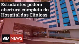 Estudantes se mobilizam pela abertura do Hospital das Cl�nicas em Bauru