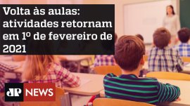 Volta �s aulas: atividades retornam em 1� de fevereiro de 2021