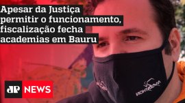 Apesar da Justi�a permitir o funcionamento, fiscaliza��o fecha academias em Bauru