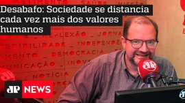 Desabafo: Sociedade se distancia cada vez mais dos valores humanos