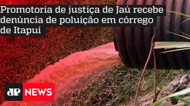 Promotoria de justi�a de Ja� recebe den�ncia de polui��o em c�rrego de Itapu�