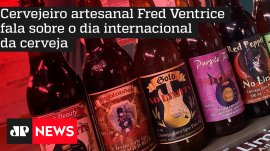 Cervejeiro artesanal Fred Ventrice fala sobre o dia internacional da cerveja