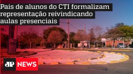 Pais de alunos do CTI formalizam representa��o reivindicando aulas presenciais