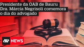 Presidente da OAB de Bauru Dra. M�rcia Negrisoli comemora o dia do advogado