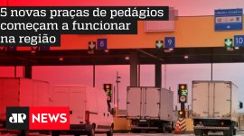 5 novas pra�as de ped�gios come�am a funcionar na regi�o