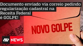 Documento enviado via correio pedindo regulariza��o cadastral na Receita Federal � GOLPE!
