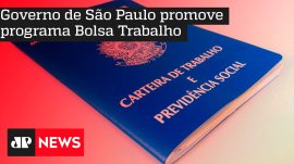 Governo de S�o Paulo promove programa Bolsa Trabalho