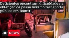 Deficientes encontram dificuldade na obten��o de passe livre no transporte p�blico em Bauru