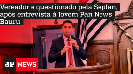 Vereador � questionado pela Seplan, ap�s entrevista � Jovem Pan News Bauru