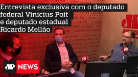 Entrevista exclusiva com o deputado federal Vinicius Poit e deputado estadual Ricardo Mell�o