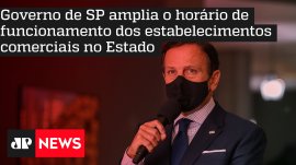 Governo de SP amplia o hor�rio de funcionamento dos estabelecimentos comerciais no Estado