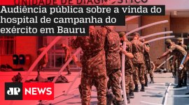 Audi�ncia p�blica sobre a vinda do hospital de campanha do ex�rcito em Bauru