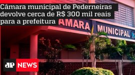 C�mara municipal de Pederneiras devolve cerca de R$ 300 mil reais para a prefeitura